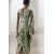 Zara Платье выполнено из льняной смеси, Цвет: Зеленый, Размер: L, изображение 4