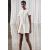 Zara Коллекция zw короткое текстурированное платье , Цвет: Бежевый, Размер: XS, изображение 2