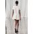 Zara Коллекция zw короткое текстурированное платье , Цвет: Бежевый, Размер: XS, изображение 3