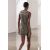 Zara Платье без рукавов из коллекции zara woman, выполненное из смесового материала из рами, Цвет: Бежевый, Размер: XS, изображение 4