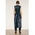 Zara Плиссированное кожаное платье с ремнем - лимитированное издание , Цвет: Синий, Размер: XS, изображение 5