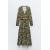 Zara Платье-миди с поясом в полоску , Цвет: С принтом, Размер: M, изображение 7