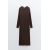 Zara Платье из кабельного вязания , Цвет: Коричневый, Размер: M, изображение 3