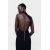 Zara Платье с вырезом crepe cut-out , Цвет: Черный, Размер: XS, изображение 3