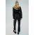 Zara Комбинезон из крепа с поясом , Цвет: Черный, Размер: XS, изображение 5