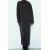 Zara Платье с эффектом выцветания и интерлоком , Цвет: Серый, Размер: XL, изображение 5