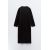 Zara Платье в стиле oversize с эффектом выцветания, выполненное из эластичной ткани с плотным и мягким плетением, Цвет: Черный, Размер: XS, изображение 4