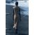 Zara Тонкое платье с узором. , Цвет: Телесный, Размер: S, изображение 4