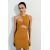 Zara Платье в обтяжку с вырезами , Цвет: Жёлтый, Размер: S, изображение 2