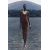 Zara Платье со сборкой fitted knit dress , Цвет: Коричневый, Размер: S