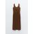 Zara Платье со сборкой fitted knit dress , Цвет: Коричневый, Размер: S, изображение 5