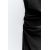 Zara Платье из текстильного крепа с летящими лямками , Цвет: Черный, Размер: S, изображение 6