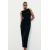 Zara Платье макси с оборками , Цвет: Черный, Размер: XS, изображение 2
