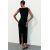 Zara Платье макси с оборками , Цвет: Черный, Размер: XS, изображение 4