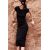 Zara Вязаное платье , Цвет: Черный, Размер: S