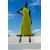 Zara Платье midi с кроссителями сбоку , Цвет: Жёлтый, Размер: XS
