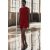 Zara Сохраняй мини-платье с простым вязанием , Цвет: Красный, Размер: S, изображение 4