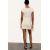 Zara Платье с приталенным кроем и рельефными деталями , Цвет: Серый, Размер: S, изображение 4