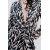 Zara Платье из атласа с животным принтом , Цвет: multicolor, Размер: XS, изображение 7