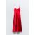 Zara Платье-миди из атласной ткани, Цвет: Красный, Размер: XS, изображение 7