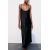Zara Платье из атласной ткани, Цвет: Черный, Размер: XS, изображение 2