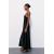Zara Платье из атласной ткани, Цвет: Черный, Размер: XS, изображение 4