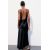 Zara Платье из атласной ткани, Цвет: Черный, Размер: XS, изображение 5