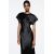 Zara  сарафана из атласа midi , Цвет: Черный, Размер: XL, изображение 2
