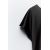 Zara  сарафана из атласа midi , Цвет: Черный, Размер: XL, изображение 8