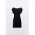 Zara Короткое платье с открытой спиной , Цвет: Черный, Размер: XS, изображение 5