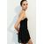 Zara Текстурированное платье с бантами , Цвет: Черный, Размер: XS, изображение 5