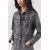 Zara Платье-рубашка из коллекции zw collection denim shirt dress , Цвет: Серый, Размер: XS, изображение 2