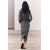 Zara Платье-рубашка из коллекции zw collection denim shirt dress , Цвет: Серый, Размер: XS, изображение 3