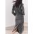 Zara Платье-рубашка из коллекции zw collection denim shirt dress , Цвет: Серый, Размер: XS, изображение 5