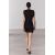 Zara Коллекция zw. мини-платье с наполнителями на плечах. , Цвет: Черный, Размер: XS, изображение 3