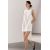 Zara Женское платье коллекции zw collection , Цвет: Бежевый, Размер: M, изображение 4