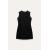 Zara Короткое платье без рукавов из текстурированной ткани, Цвет: Черный, Размер: XS, изображение 3