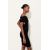 Zara Платье-бандо , Цвет: Черный, Размер: S, изображение 4