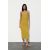 Zara Платье с открытой спиной и декоративными складками , Цвет: Жёлтый, Размер: XS, изображение 2