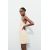 Zara Вышитое платье с бантами , Цвет: Бежевый, Размер: M, изображение 5