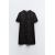 Zara Платье из искусственной замши с стразами , Цвет: Черный, Размер: XS, изображение 3