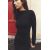 Zara Платье с втачным асимметричным воротником , Цвет: Черный, Размер: XS, изображение 2