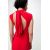 Zara Платье с открытой спиной и завязкой , Цвет: Красный, Размер: L, изображение 3