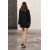 Zara Платье с прямым кроем с лацканами , Цвет: Черный, Размер: S, изображение 3