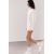 Zara Платье с вязаным узором и собранным по талии , Цвет: Бежевый, Размер: XS, изображение 4