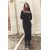 Zara Вязаное облегающее платье с квадратным вырезом , Цвет: Черный, Размер: XS, изображение 2