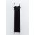 Zara Длинное платье из полиамида, Цвет: Черный, Размер: M, изображение 6