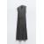 Zara Платье midi с узлом , Цвет: Серый, Размер: S, изображение 6