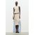 Zara Рифленое миди-платье , Цвет: Бежевый, Размер: S