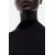 Zara Платье миди с ребристым узором , Цвет: Черный, Размер: XL, изображение 2